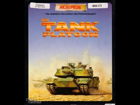 M1 Tank Platoon (DOS PC) / 1989 / Microprose
