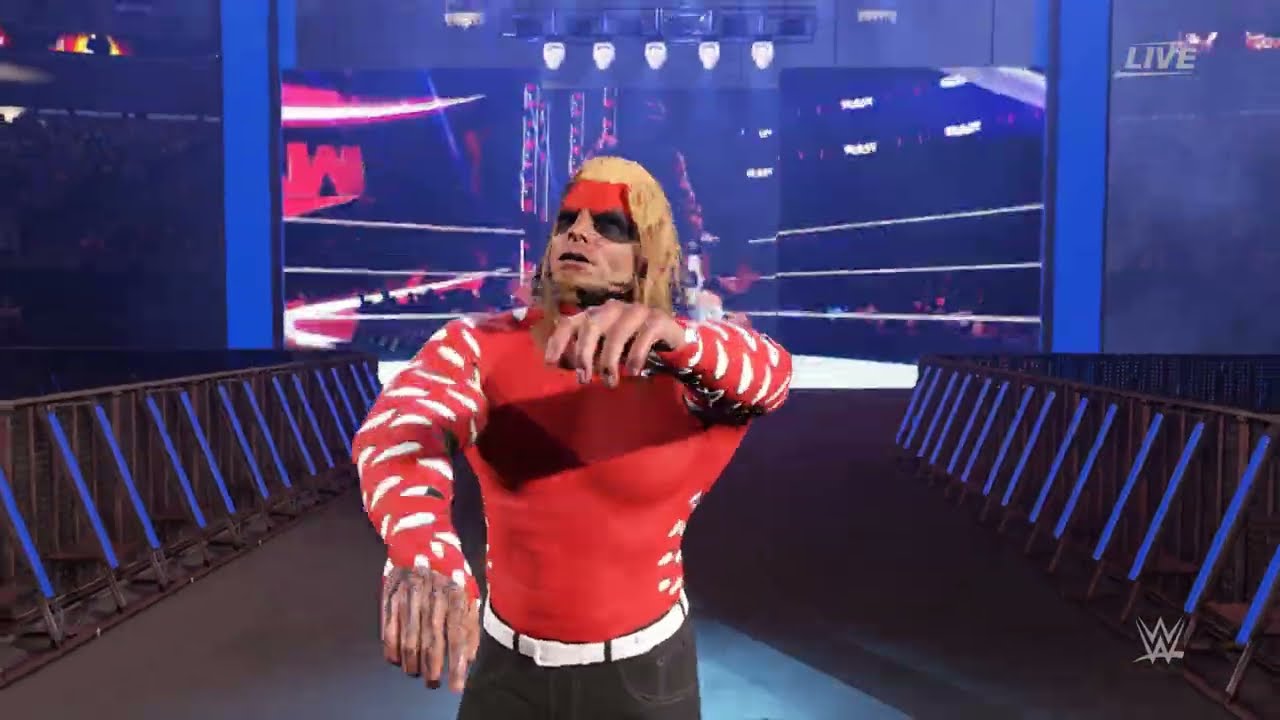 WWE 2k25: Jeff Hardy Entrance (No more words) / Gfx / Custom music...