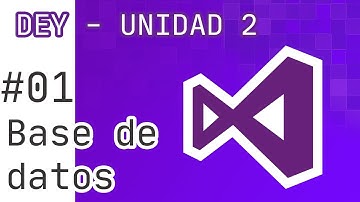 WPF DEY Segunda unidad Parte 1 [Base de datos]