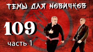 Две техники танто-дзюцу. Темы для новичков 109. Часть 1.