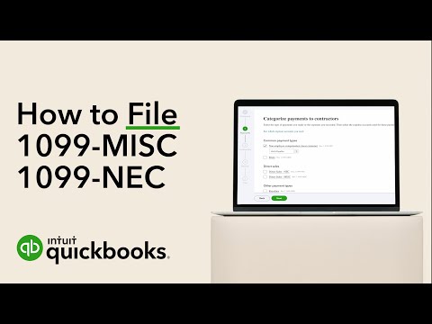 How to file your 1099-MISC and 1099-NEC in QuickBooks Online