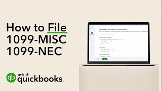 How to file your 1099-MISC and 1099-NEC in QuickBooks Online