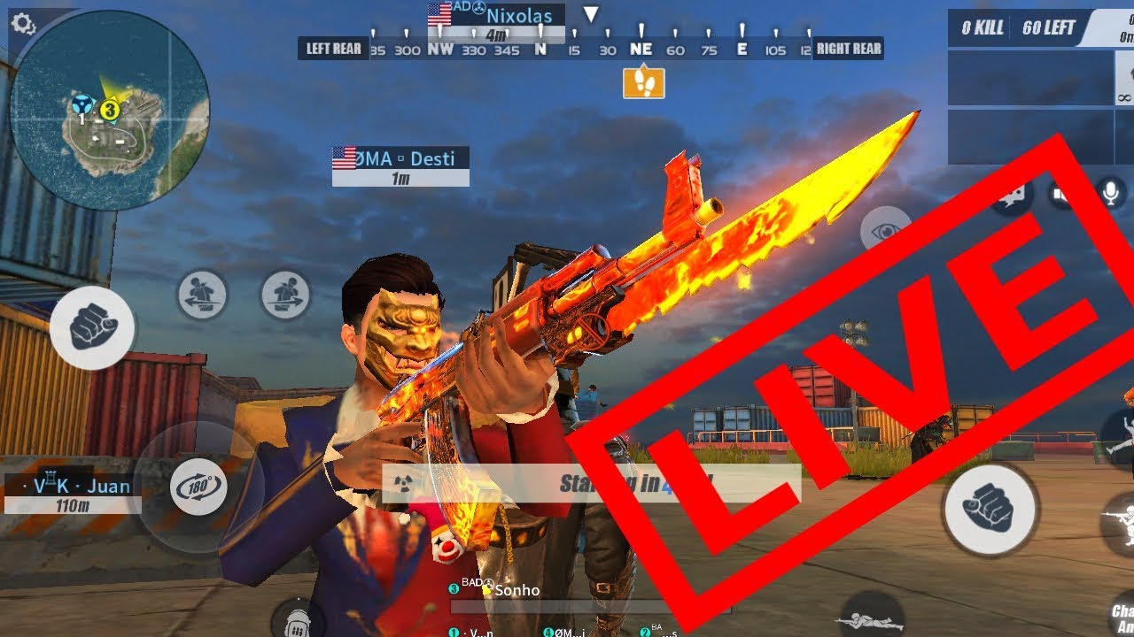 LIVE🔴RULES OF SURVIVAL MOBILE - CUSTOMS GAMES / SOLOS / Finally Monetised!!