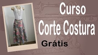 Corte e Costura passo-a-passo – Saia Midi Fácil – parte 1