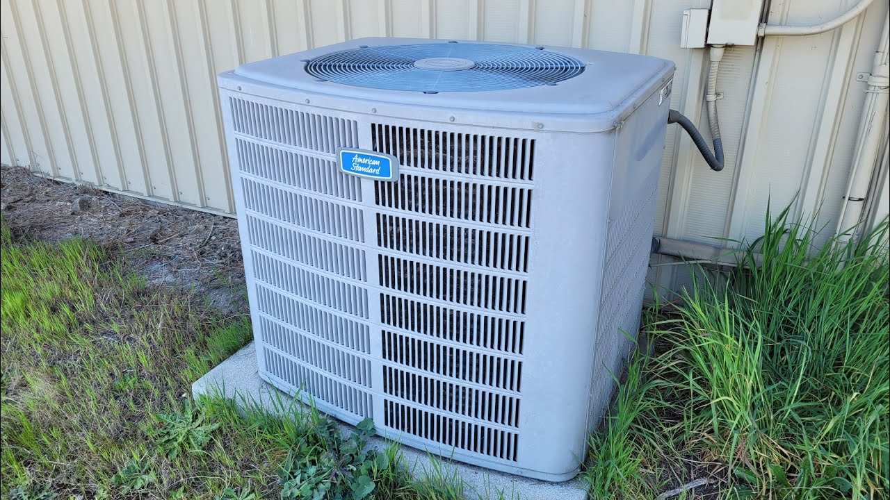 American Standard Allegiance 12 Air Conditioner. YouTube