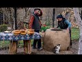 Baking Old Style Bread in Tandoor Oven, Bread Recipe