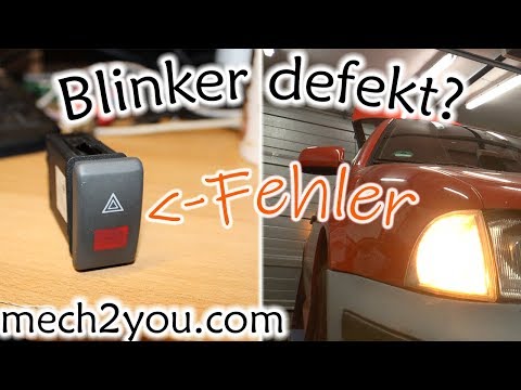 🛠️ Kein Blinker geht nicht mehr am Auto | Warnblinkanlage defekt | Warnblinkschalter wechseln