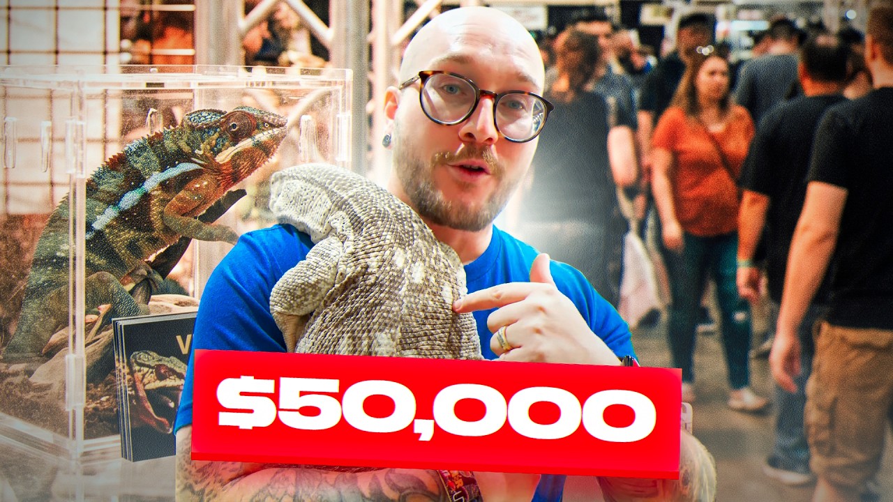 I Held a $50,000 Lizard!