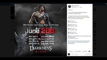Darkness Rises Global Server Open Time