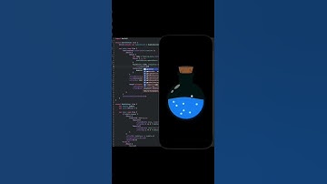 Bubbling potion animation made with #swiftui