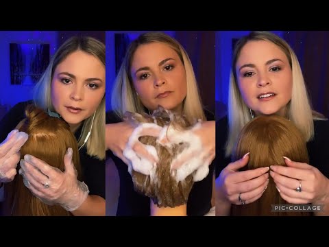 ASMR | 2 Hours of Hair Play | Haircut, Shampoo, Scalp Check