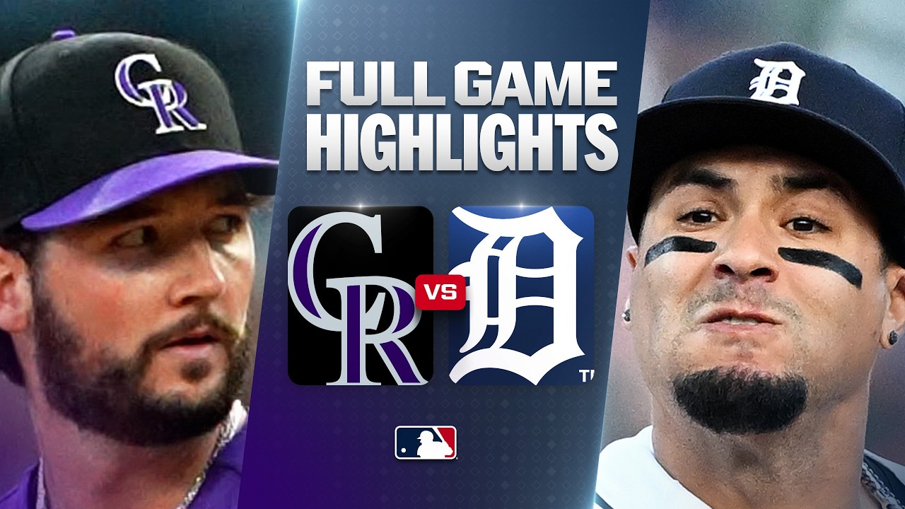 [MLB] 콜로라도 로키스 2 : 6 디트로이트 타이거스 경기 결과·하이라이트