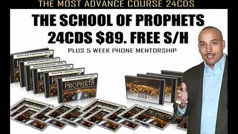 PROPHETIC TRAINING 24CDS $89. Call 1-954-639-3169