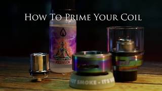 How to Prime A Vape Tank Coil  |  Om Vapors