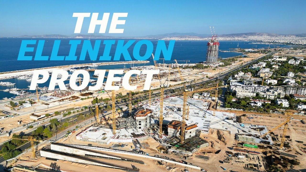 ΑΝΑΠΛΑΣΗ ΕΛΛΗΝΙΚΟΥ // Όλα τα έργα της παραλιακής με drone (4K)
