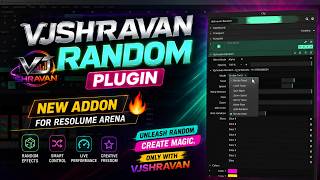 VJshravan Random Plugin – NEW Addon for Resolume Arena #vjshravan