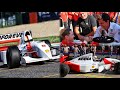 Sebastian Vettel drives Ayrton Senna's Mclaren MP4/8 in Imola | Track Footage