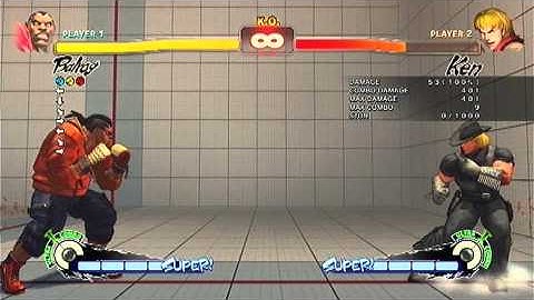 SSF4 Balrog Basic Training
