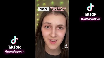 #pov your curse is that you can only hear girls thoughts #amelietpovs AMELIETPOVS TIKTOK