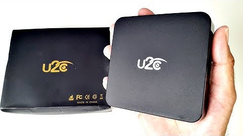 Review van de U2C Z Plus 4K Octa-core Android TV Box