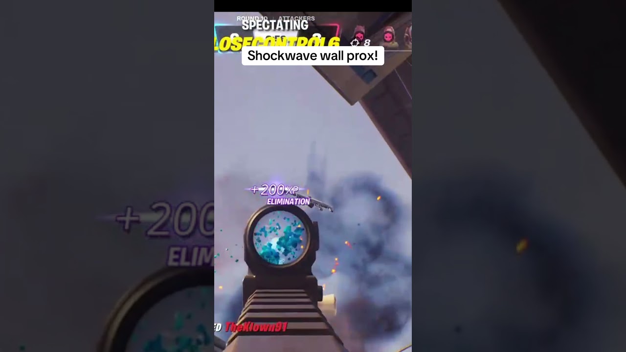 Shockwave wall prox Fortnite Ballistic
