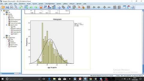 SPSS ANALYSIS how to change non normal distribution to normal by Amharic Language