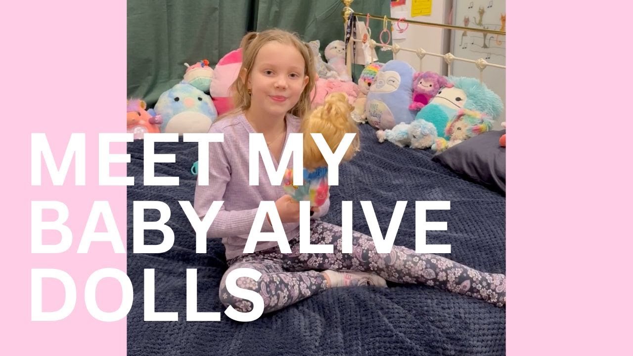 Baby Alive Fruity Sips and Sunshine Snacks dolls in Nolas World