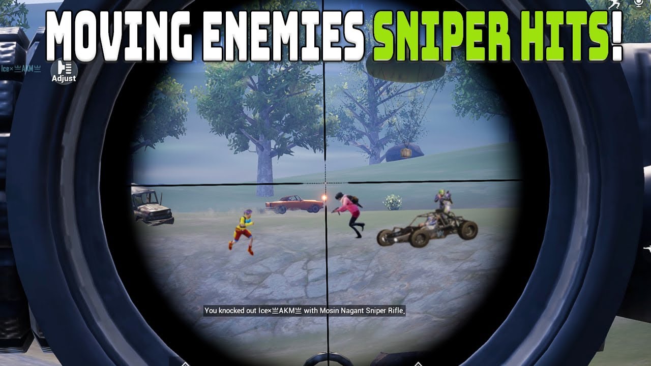 BEST Moving Targets Sniper Shots in PUBG MOBILE 😮 - YouTube