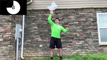 K-2nd Grade Self-Toss and Catch Challenge #2