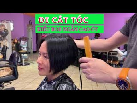 Cắt Tóc Kiểu BOB Ngắn Cao Ót - How My Hairstylist Cuts A BOB at ...
