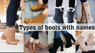 Types of boots with names||boots||boots with names||THE TRENDY GIRL