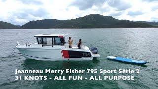 FULL SPEED & Figure 8 on the Jeanneau Merry Fisher 795 Sport Série2 | My Last Trip before Canada