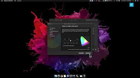 How to calibrate an external display on macOS