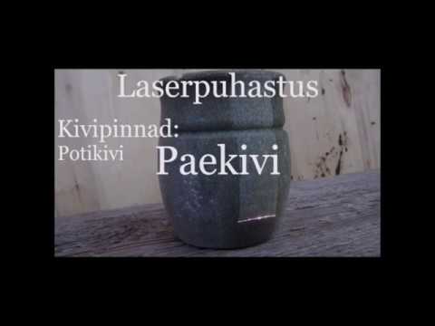 Kivipinnad - laserpuhastus