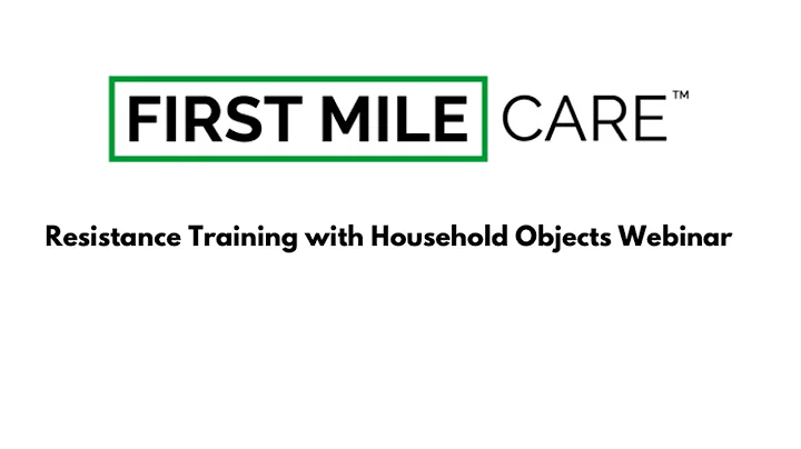 How to Do Resistance Training at Home with Househo...