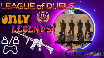 League of Duels "Only Legends" - Agent47 vs DarkMoris [MTA-CIT]