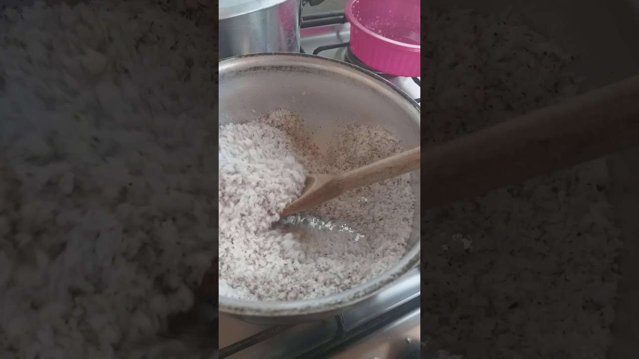 Ensinando como fazer farinha de coco - YouTube