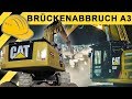 WETTLAUF GEGEN DIE ZEIT! AUTOBAHN BRÜCKEN ABBRUCH IN EINER NACHT! | Zeppelin Rental ON THE JOB