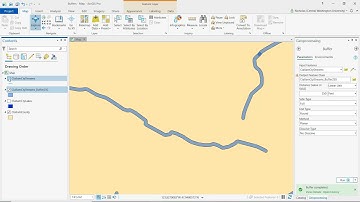 Creating vector buffers in ArcGIS Pro