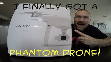 DJI Phantom 4 Pro unboxing and first flight