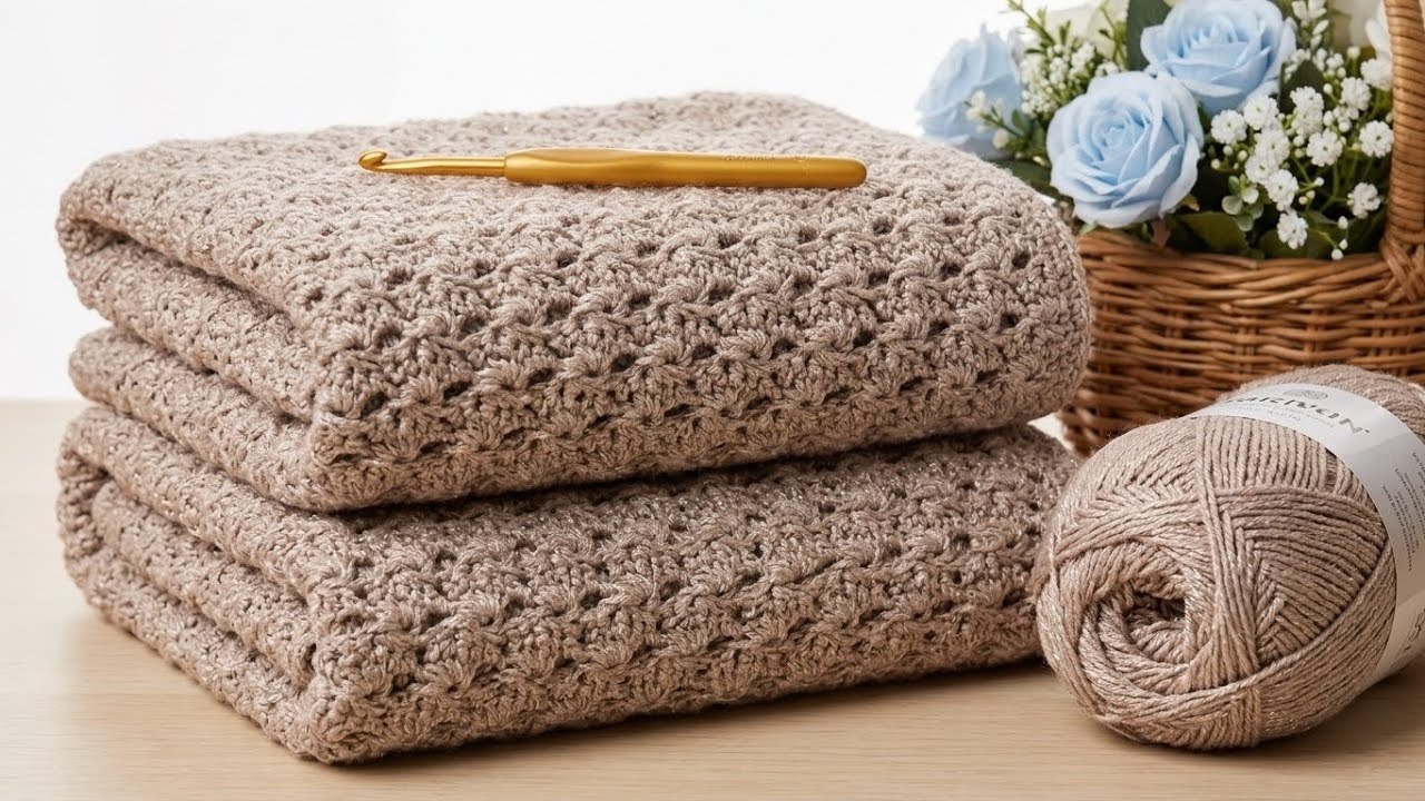 Simple Yet Unique Crochet Pattern ✨🧶 | نمط كروشيه بسيط ومميز للغاية 💖🌸