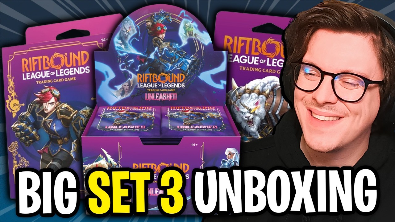 Opening NEW Set 3 Unleashed Box + Riot Package - YouTube