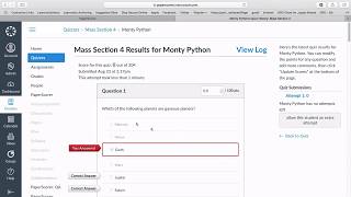 Using Paperscorer with Canvas