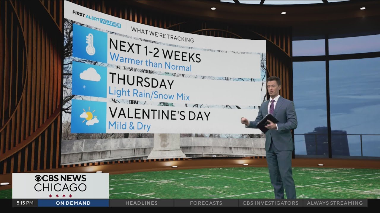 Warmest night in a month for Chicago area