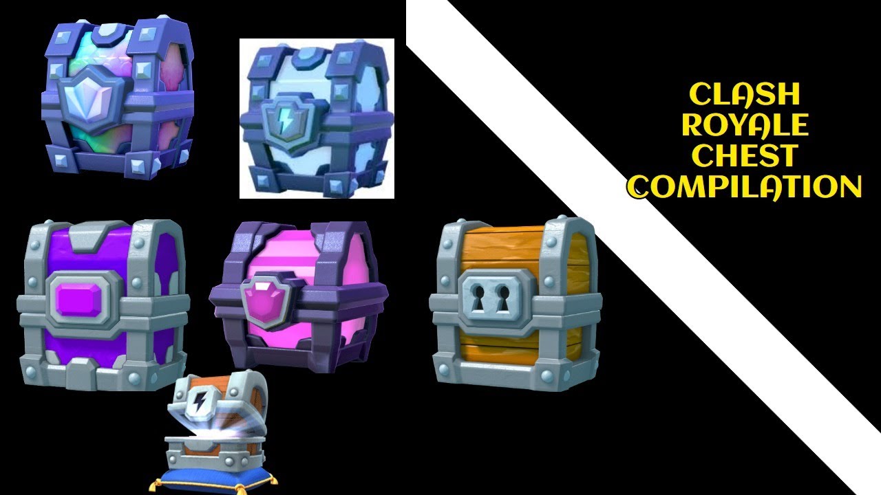 CLASH ROYALE CHEST OPENING COMPILATION!!! YouTube