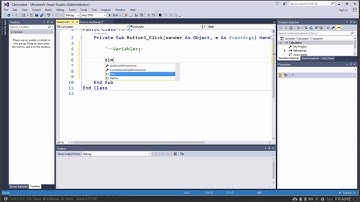 Beginning Visual  Basic Coding - Simple Calculator