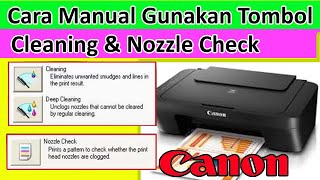 Cara Test Print Canon ip2770 tanpa PC/Laptop