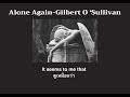 Alone Again - Gilbert O ‘Sullivan [แปลไทย]