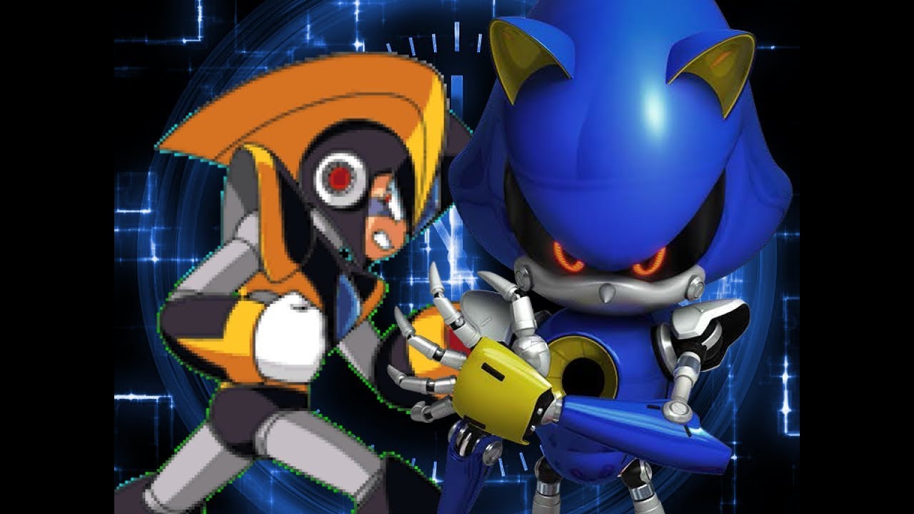 This time we have Megaman's rival, Bass, up against the evil Sonic ...