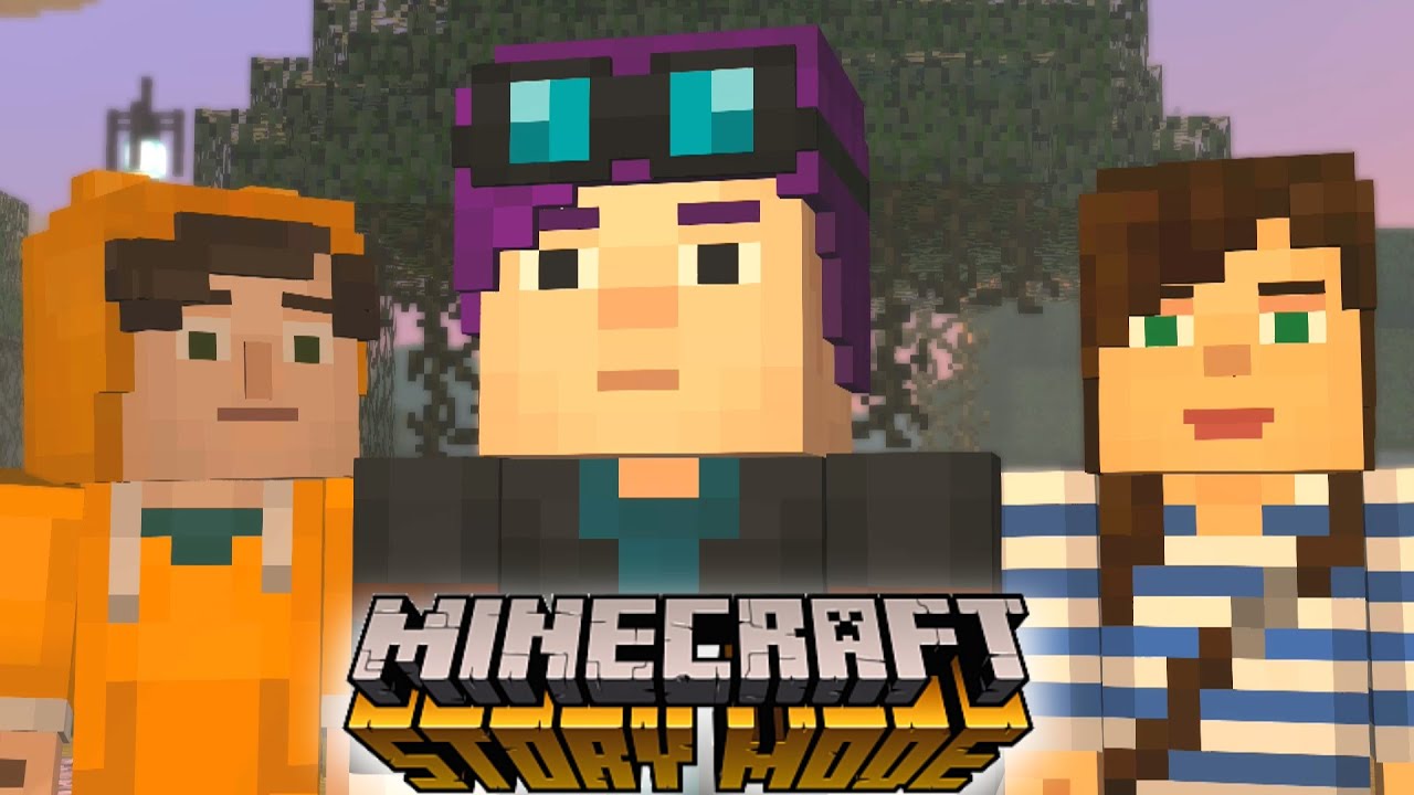 YOUTUBERS IN Minecraft: STORY MODE Episode 6 - A Portal to 